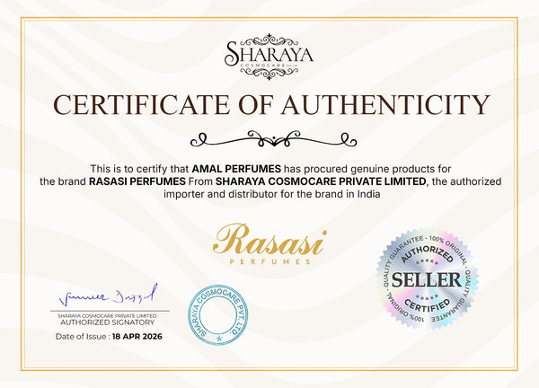 Certificate of Authenticity