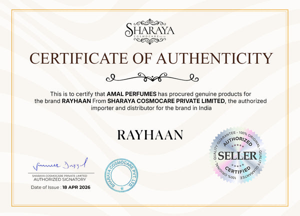Certificate of Authenticity