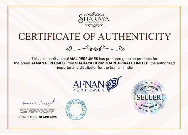 Certificate of Authenticity